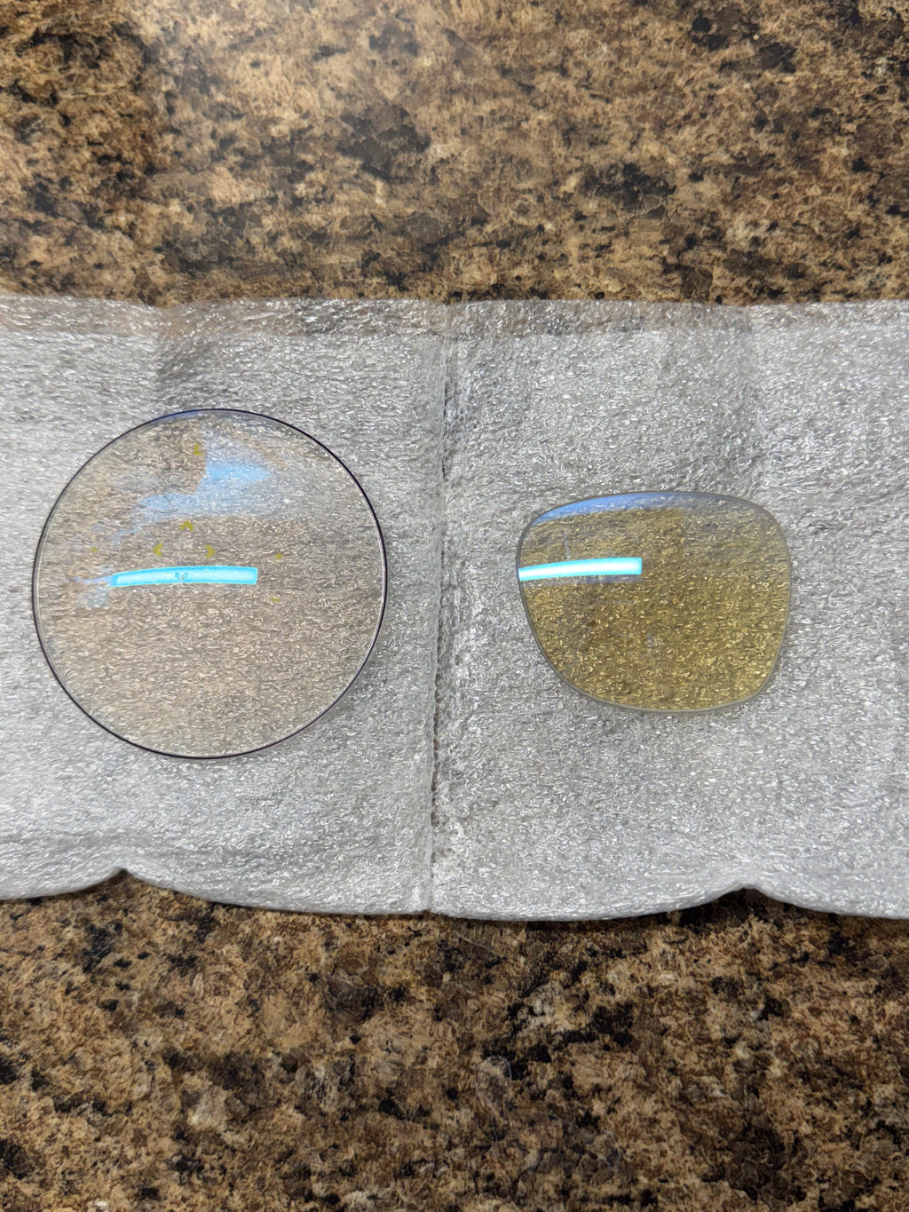 XtraActive Transitions Dark Platinum MIRRORS! No Rx No Polarization