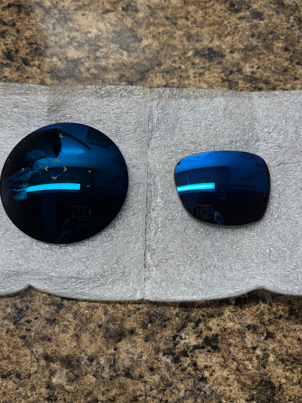 XtraActive Transitions Dark Platinum MIRRORS! No Rx No Polarization