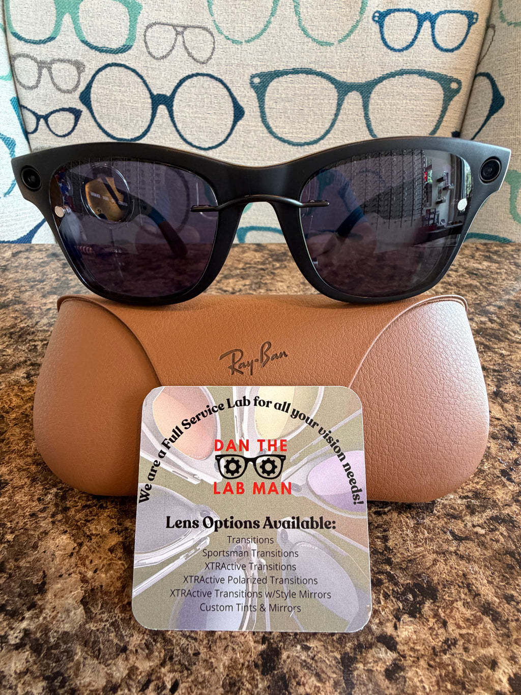 No Rx Chemistrie Clip w/Clear Base Lens