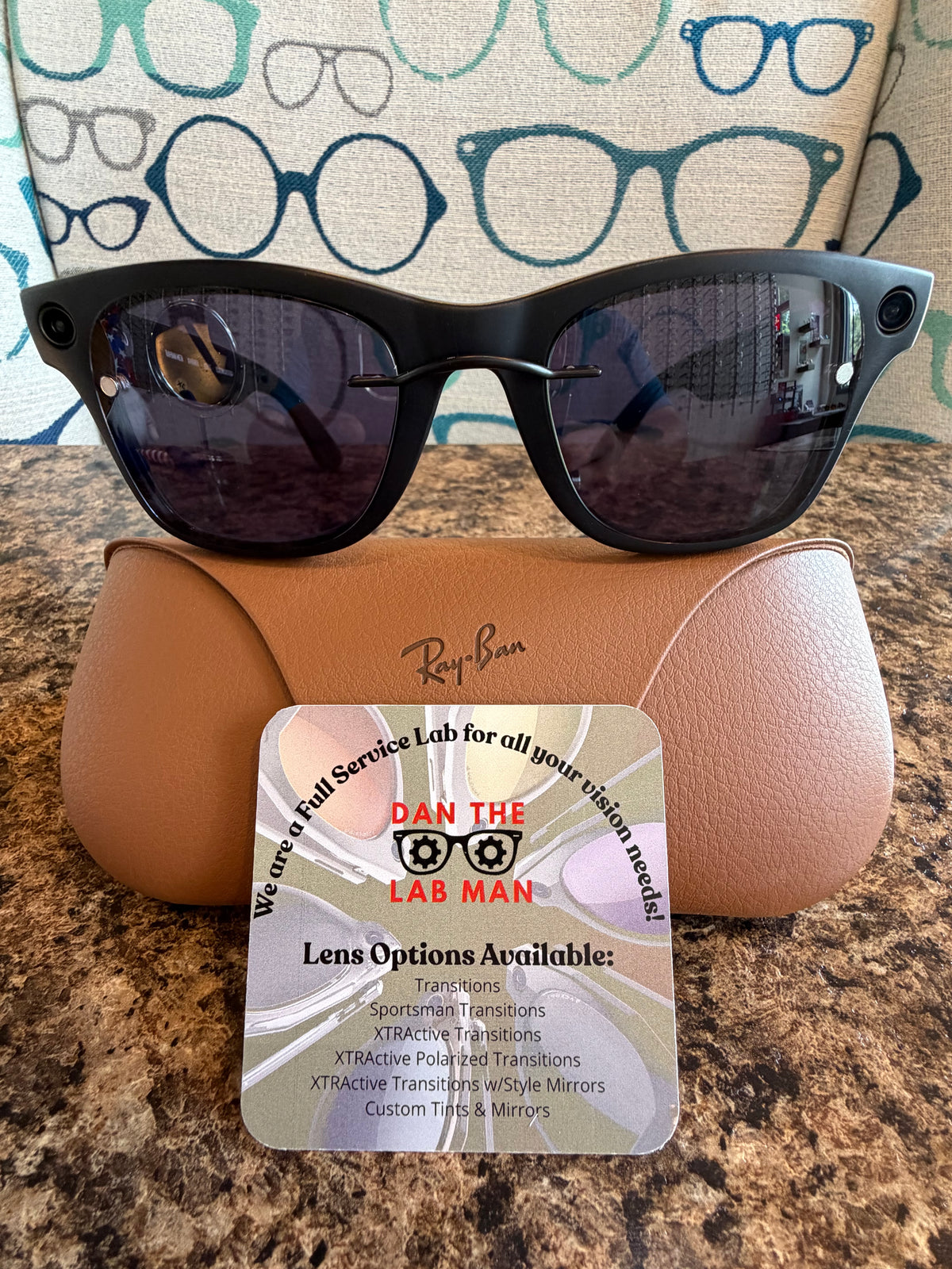 No Rx Chemistrie Clip w/Clear Base Lens
