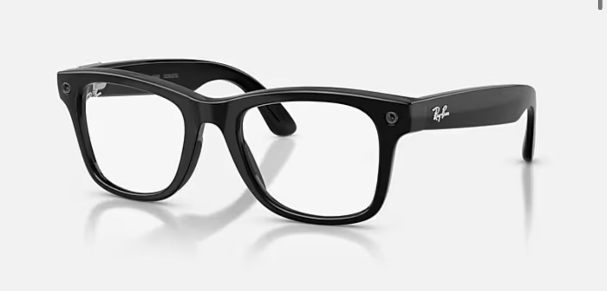 Meta Rayban Wayfarer Optics Gen 3 With XtraActive Transitions + Crizal Anti-Reflective Coating