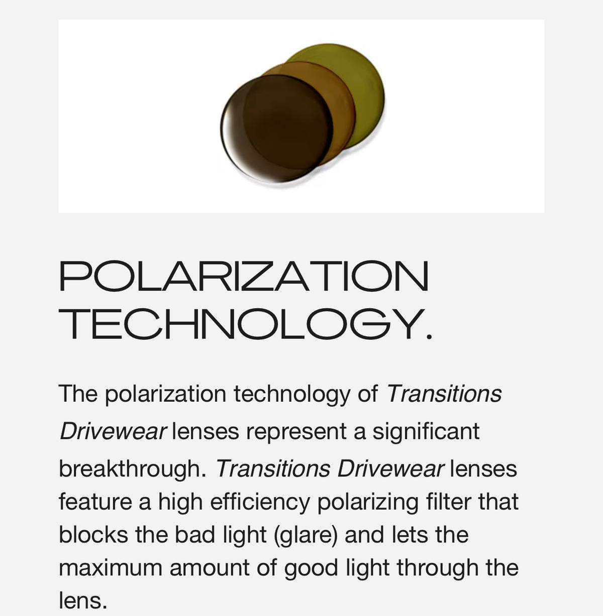 DriveWear Transitions