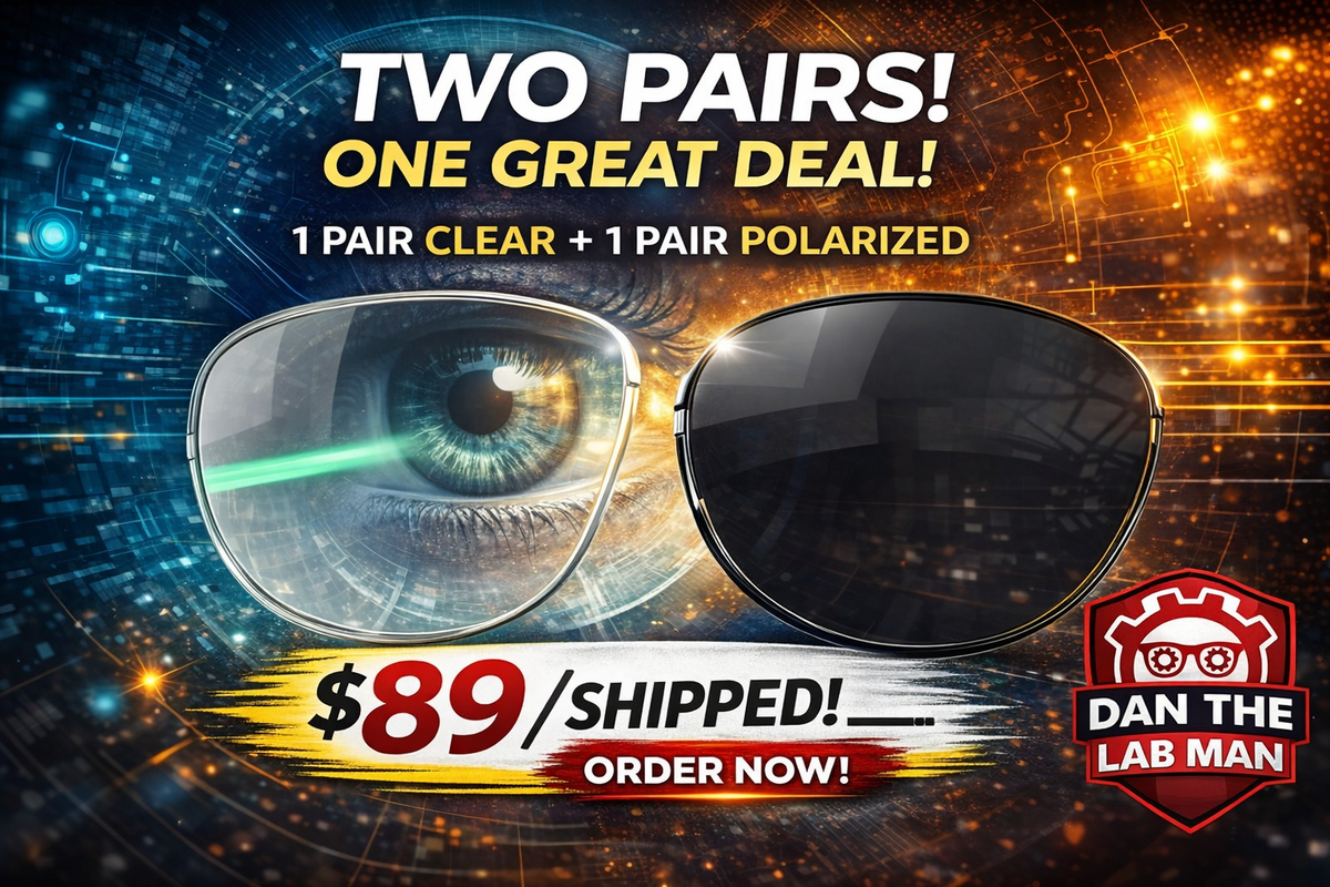 Meta 2 Pair Clear/Polarized Bundle