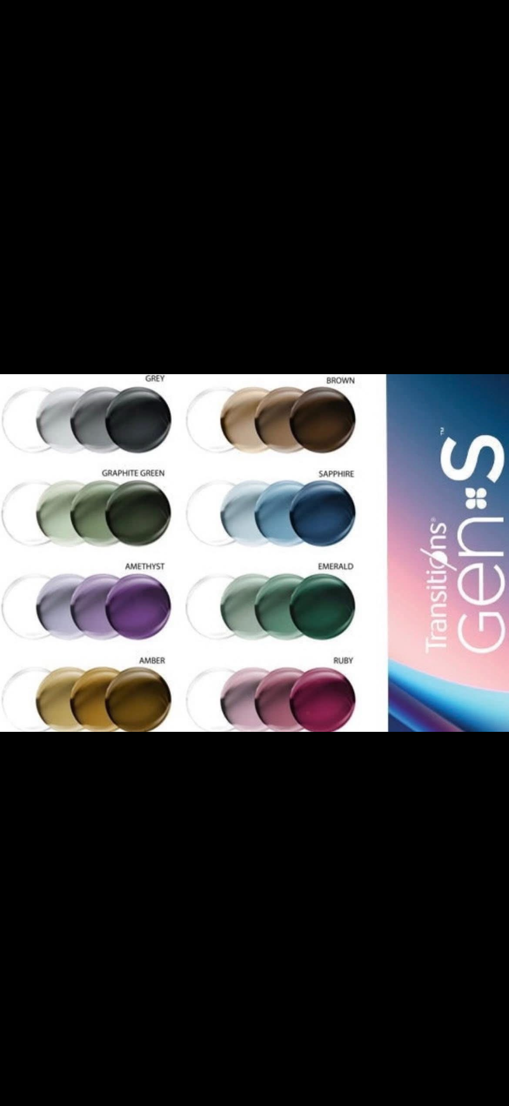 No Rx Progressive Transitions Lenses for your Metas or ANY Frame W/Scratch Coating