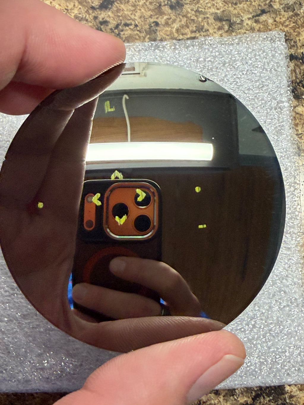 XtraActive Transitions Dark Platinum MIRRORS! No Rx No Polarization